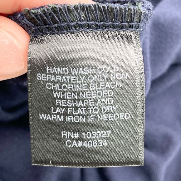 Marc Jacobs Womens Dress XS One Shoulder Navy Modal Rayon Softcore Balletcore - Picture 9 of 10